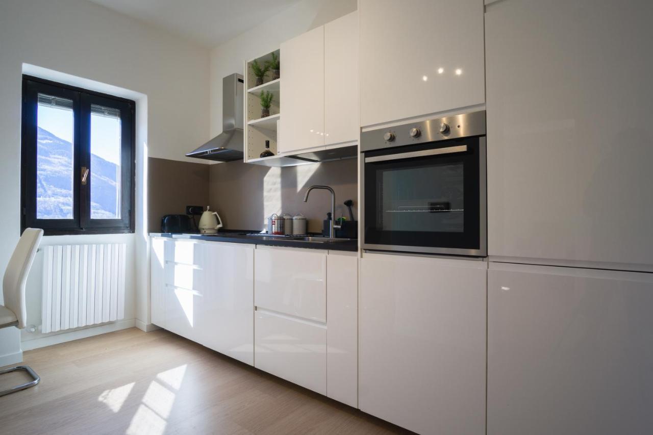 Panoramic Apartment Italian Alps Valtellina Near Sondrio, Tirano Poggiridenti Zewnętrze zdjęcie